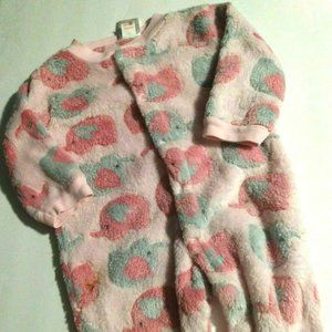 Baby Gear - Girls Sleeper Pajamas Pink Size 6-9M